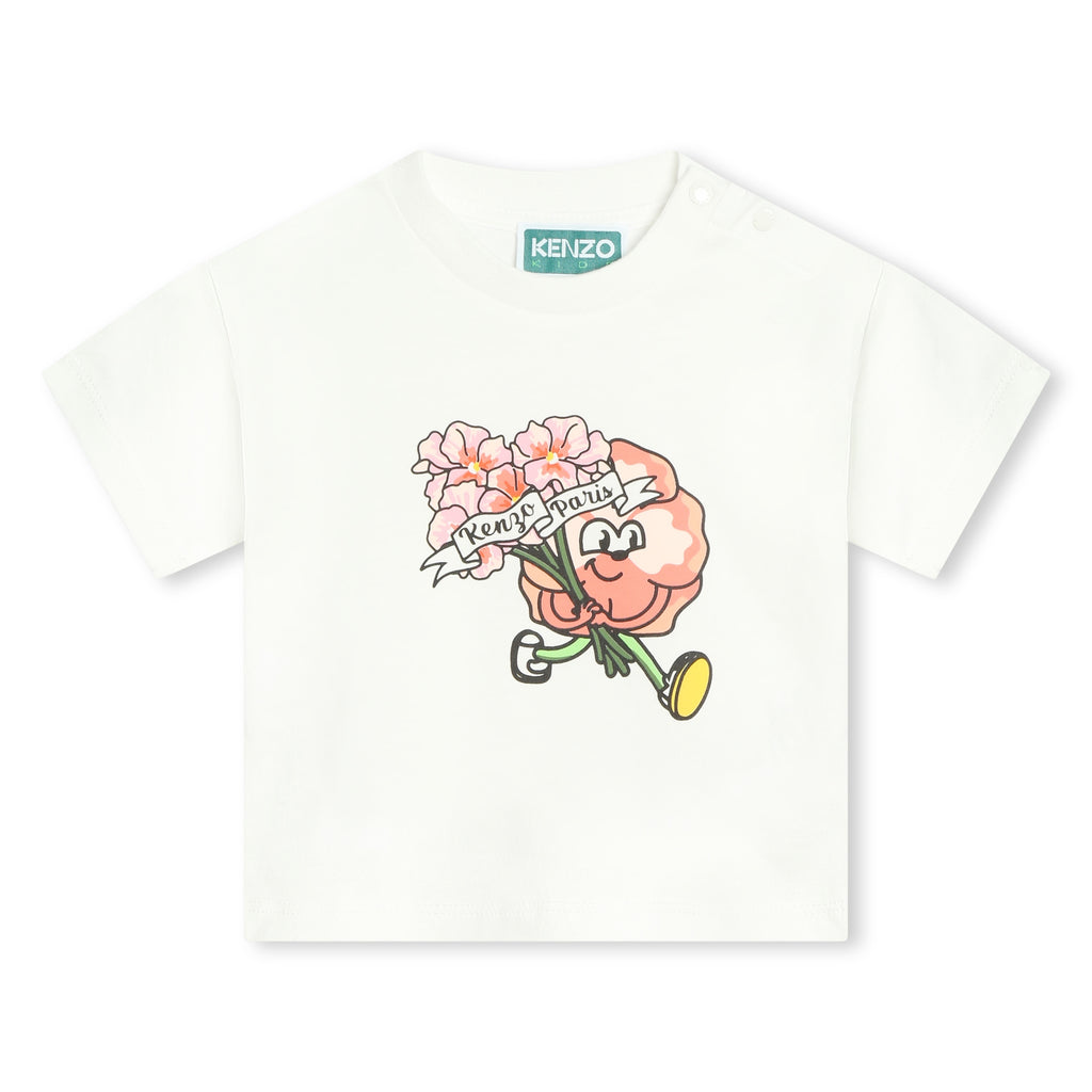 Printed cotton T-shirt