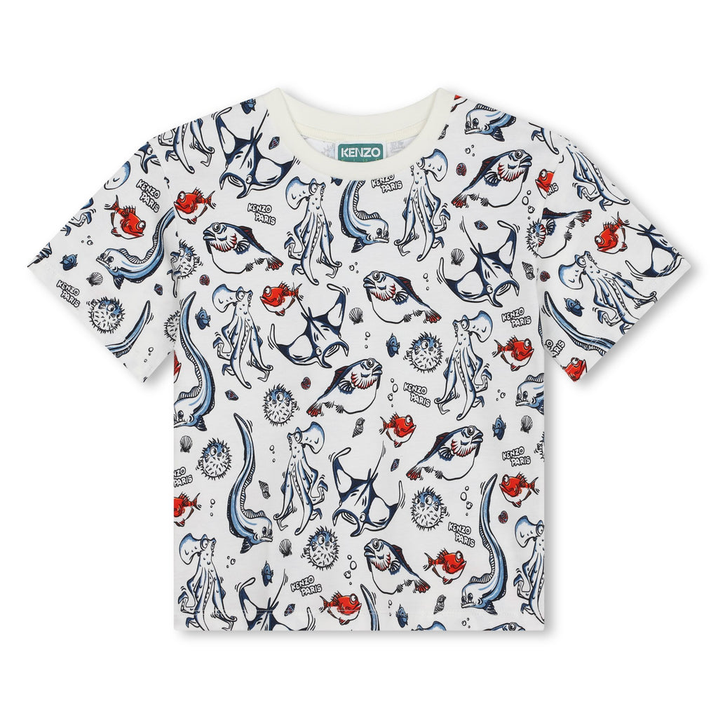 T-shirt with all-over print