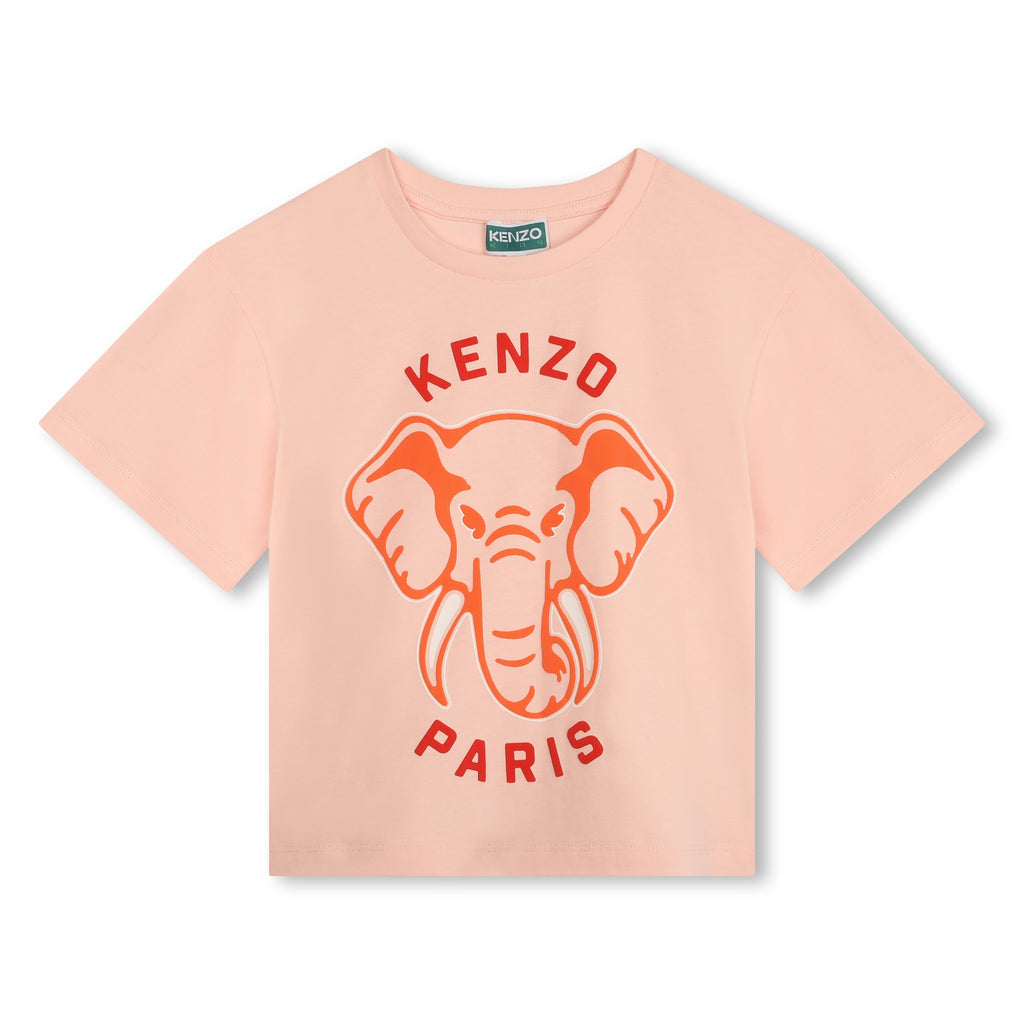 T-shirt with elephant print