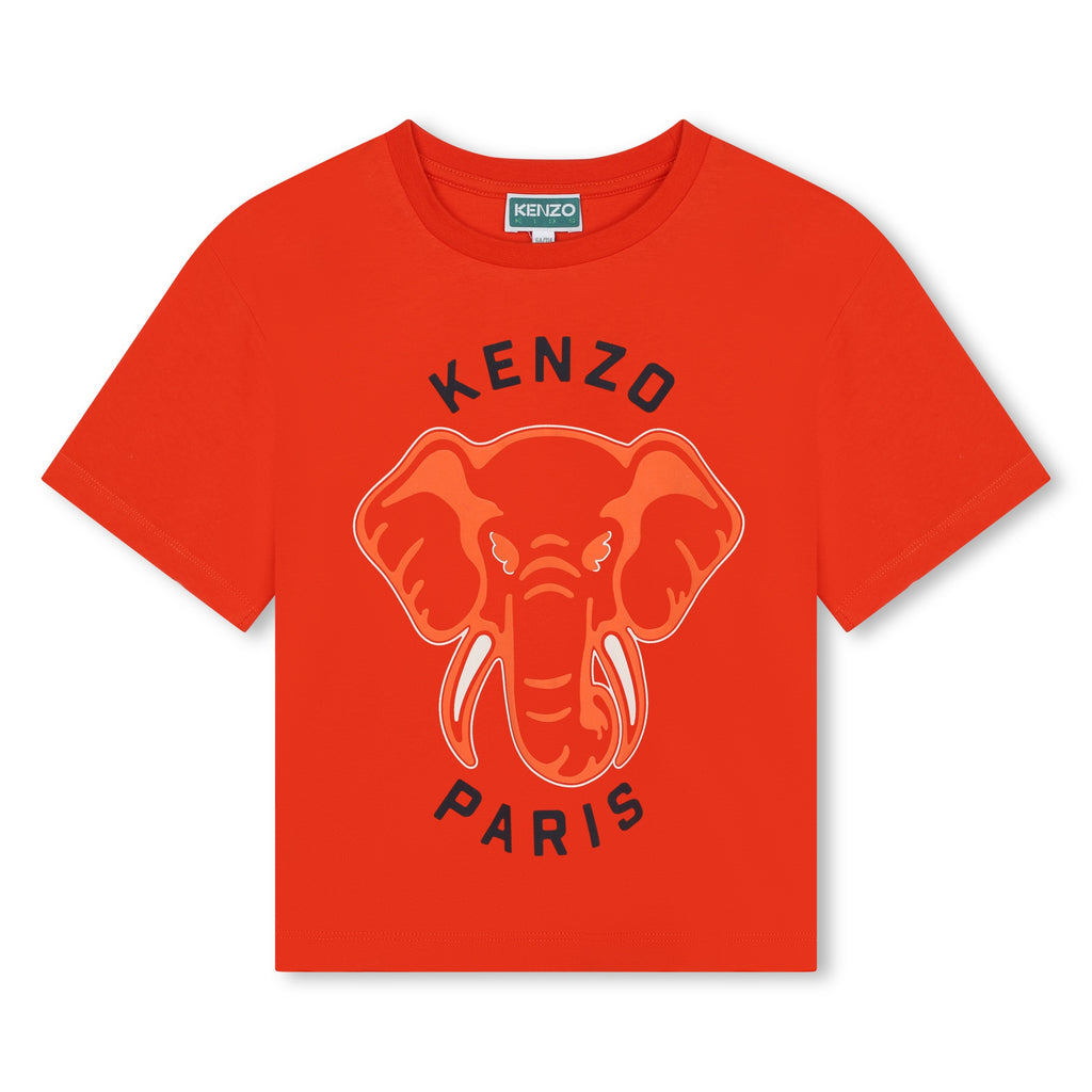 T-shirt with elephant print