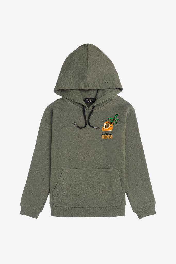 Jr. Coastal Drive Hoodie - Green