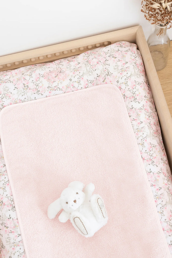 Changing mat - Print flowery jardin hivernal