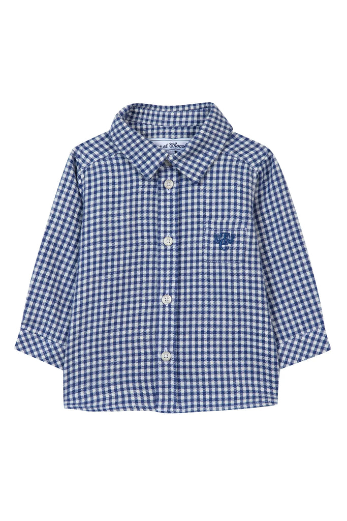 Shirt - Blue check