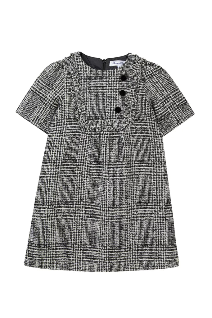 Dress - Grey tweed