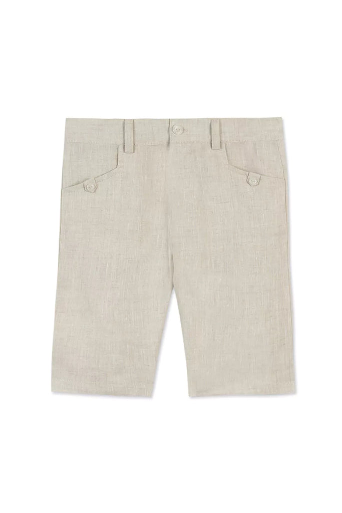 Shorts - Beige Linen