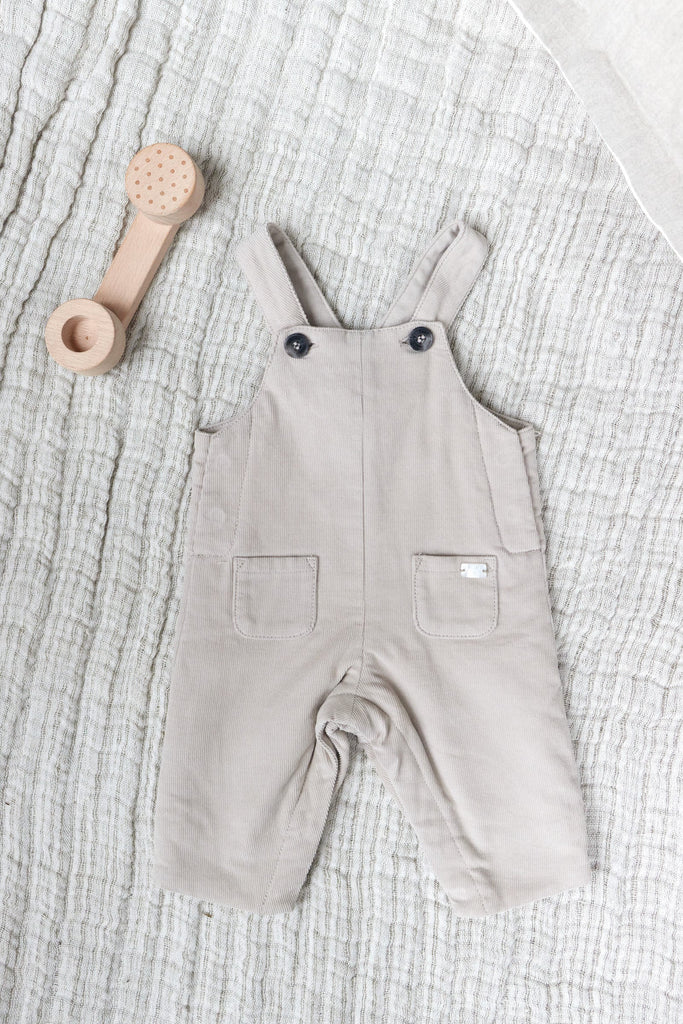 Dungaree - Beige Corduroy