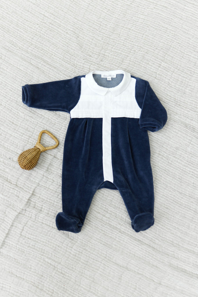 Sleepsuit - Velvet Navy